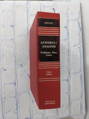 Antitrust analysis: Problems, Texts, and Cases, 3rd Edition