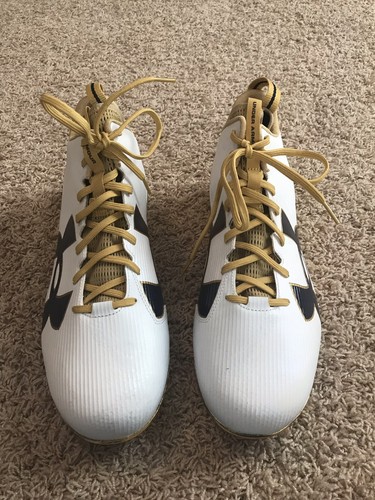 Notre Dame Irish Football Under Armour Team Issued 2016 Cleats New Size 14 ND