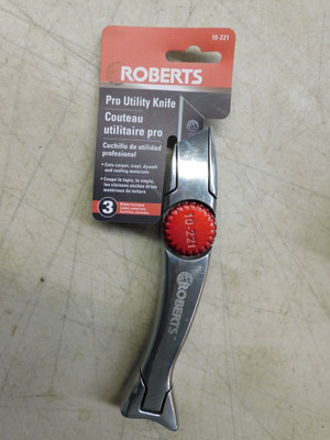 Pro Utility Knife With Magnetic Blade Holder