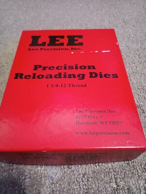 Lee 2-Die 50 BMG 1-1/4''-12 90515, Shellholder 90903, Ram Prime 90901 Conversion