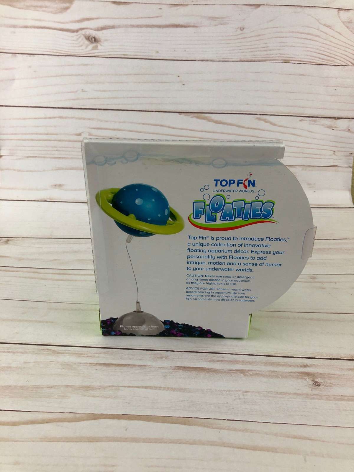 Top Fin Floaties Floating Planet, Aquarium Decor/ Decoration