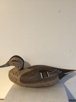Vintage Mallard Decoy signed Steven R Lay  Havre de Grace Md