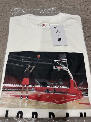 Jordan x Undefeated Tshirt. sz. L