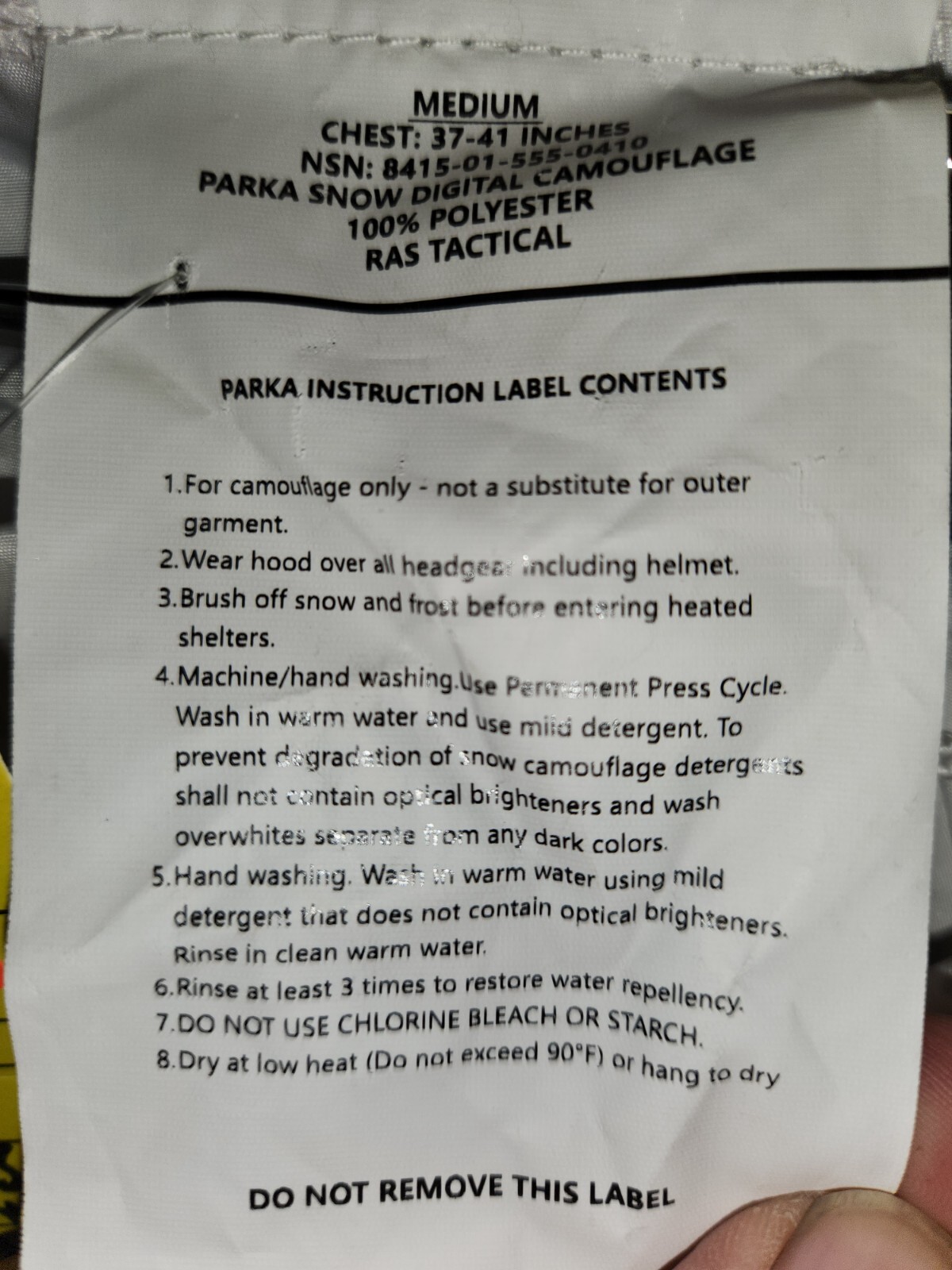 Snow Digital Parka, Pant, mitten, backpack cover set usmc marpat style Medium