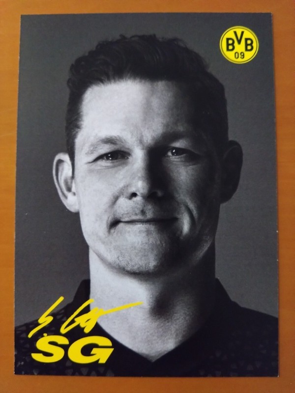 Sebastian Geppert,Ak Mit Faksimile-Autogr. 23/24,Borussia Dortmund (Co-Trainer)â½