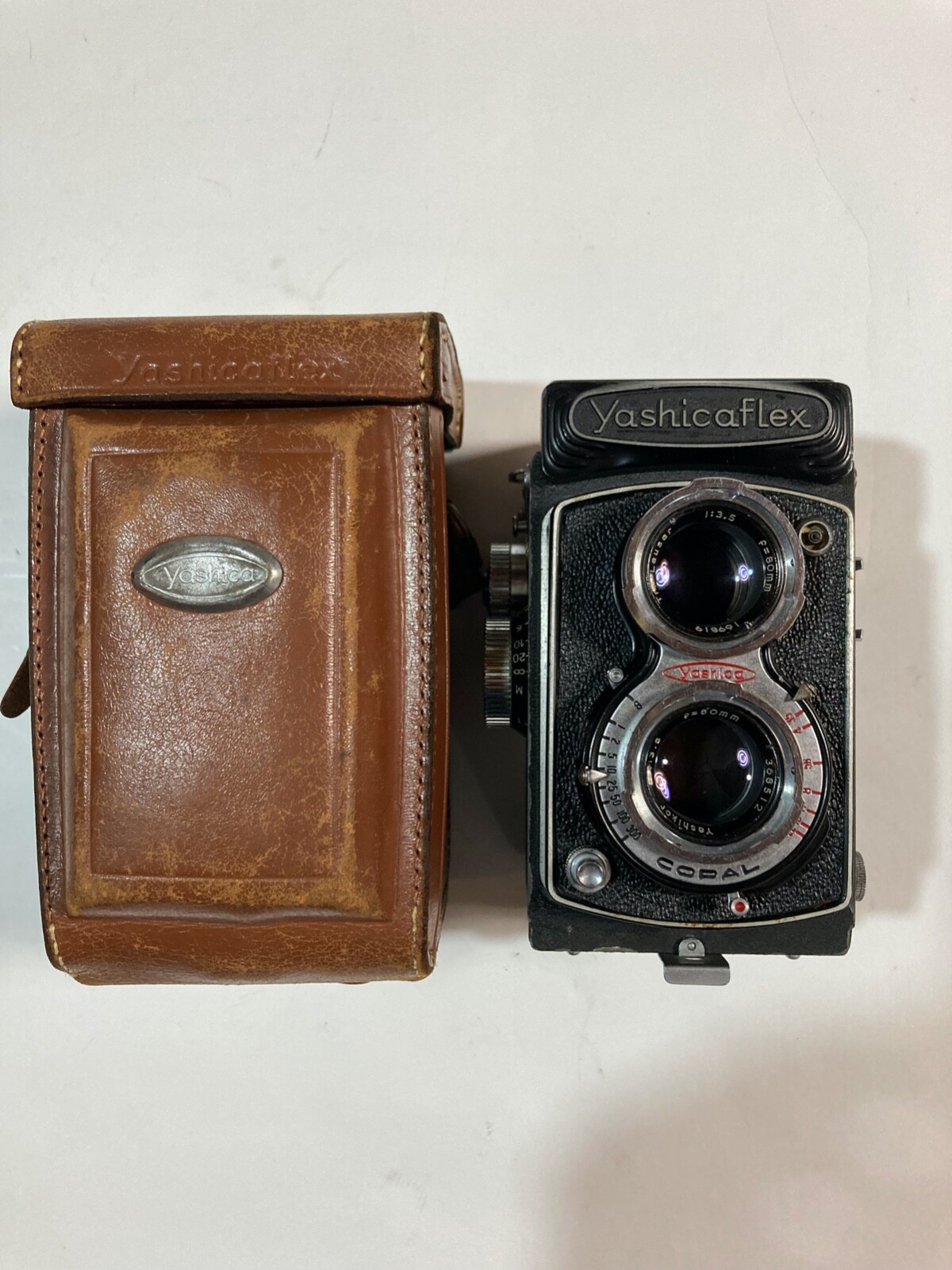 Yashicaflex モデルC　ヴィンテージ Yashicaflex Model C TLR camera complete test shot L#368512