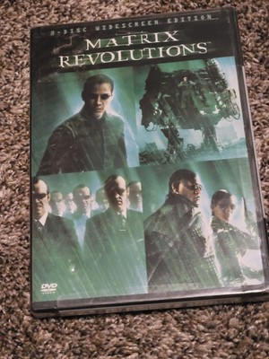 The Matrix Revolutions DVD 2004, 2-Disc Set Widescreen Full Screen Edition New 