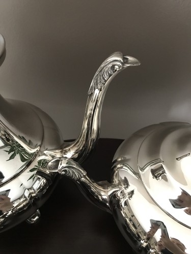 W.A  Rogers Four Piece Silver Plated Teapot Set