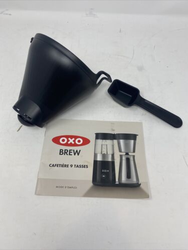 OXO Brew 9-Cup Coffee Maker Replacement Part -  Brew Basket, Spoon, Manual