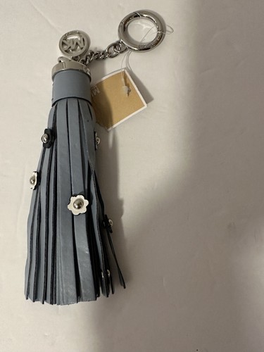キーホルダー・キーリング MICHAEL Michael Kors LEATHER CHARMS Tassle Key Fob Michael Kors Charms Leather Keyring Key Fob, Pink, Large