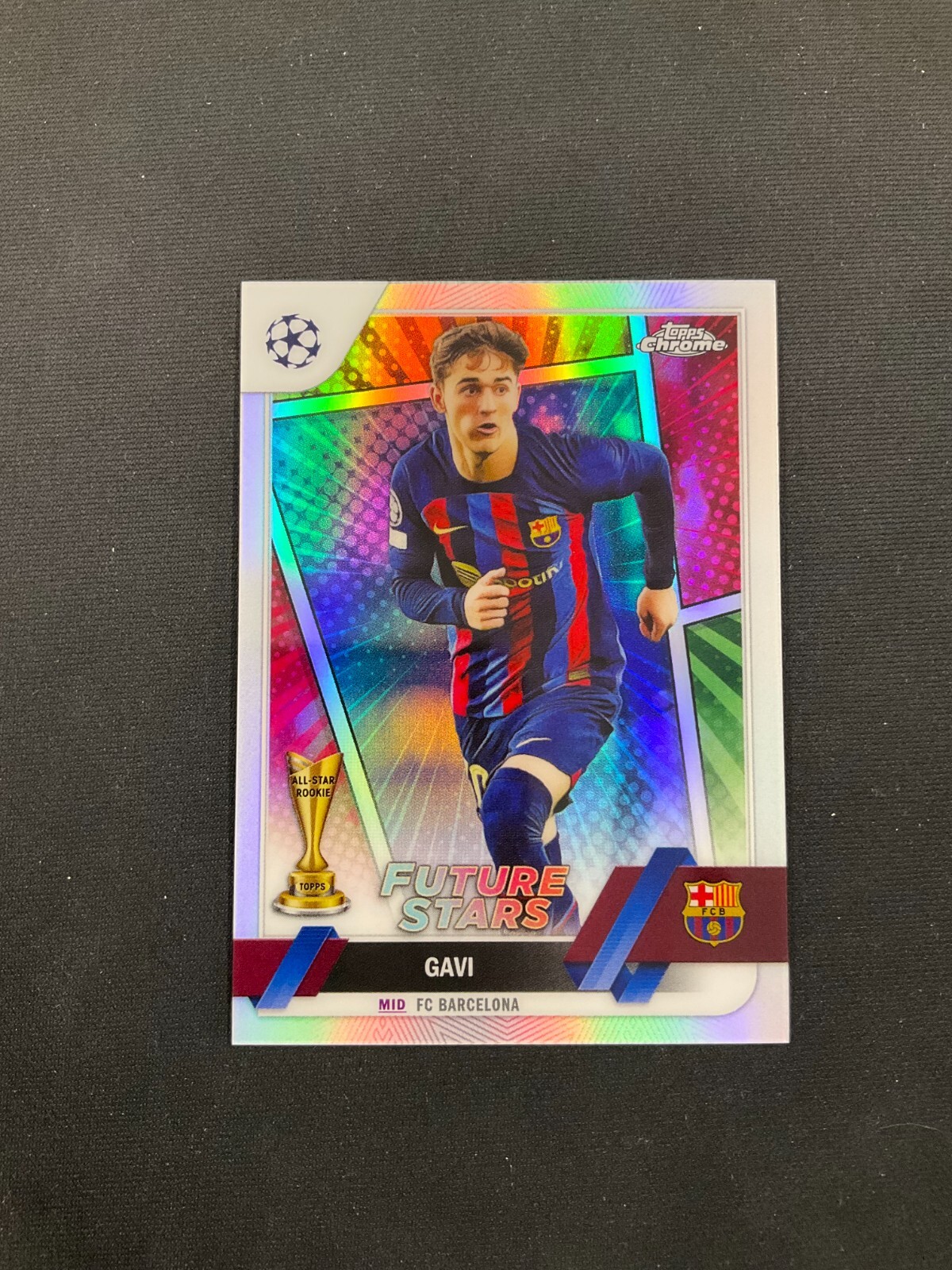2023 Topps Chrome UEFA #178 Gavi Hero Variation SSP Case Hit