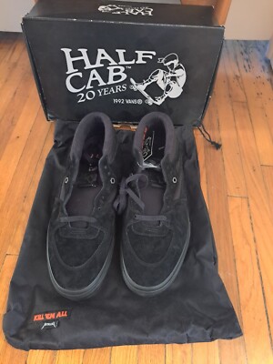 Metallica vans kill em all size 12 brand new 