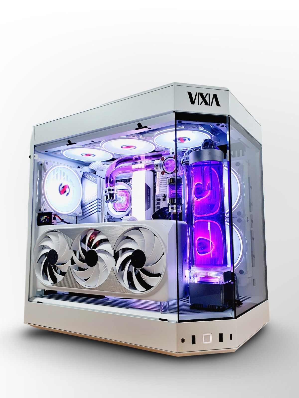 WATERCOOLED GAMING PC VIXIA CUSTOM GIGABYTE RTX 4070TI INTEL i7 14700K NVME 2TB