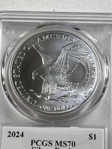 ★最高鑑定★アメリカンイーグル PCGS MS70 トランプ2020ラベル ☆最高鑑定品MS70！☆トランプ大統領ラベル！2020 PCGS 銀貨
