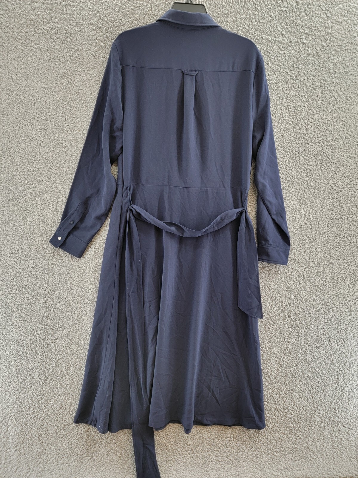 Lauren Ralph Lauren Self-Belt Surplice Georgette Midi Dress