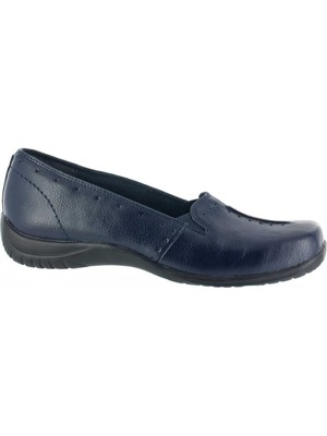 

EASY STREET Женские темно-синие лоферы Flex Stitch без каблуков на танкетке с носком 11 м, Navy, PURPOSE