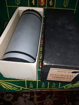 Vintage Rice's HAUNTED CHIMNEYS Mint Brand New Production Tubes Silk Dove