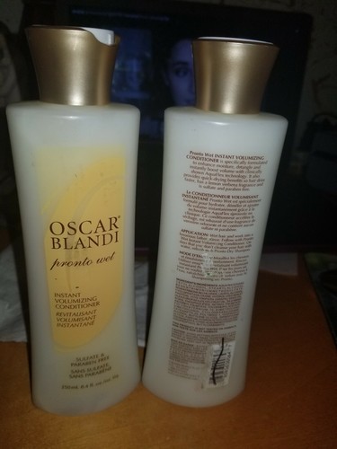 NEW OSCAR BLANDI Pronto Wet Instant Volumizing CONDITIONER 8.4 oz LOT 2