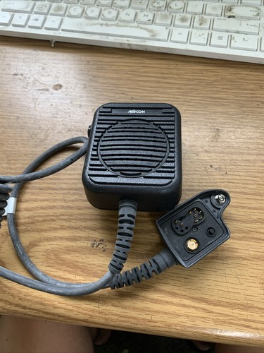 NEW HARRIS MA/COM MC-011617-487 RADIO SPEAKER MIC See Pics