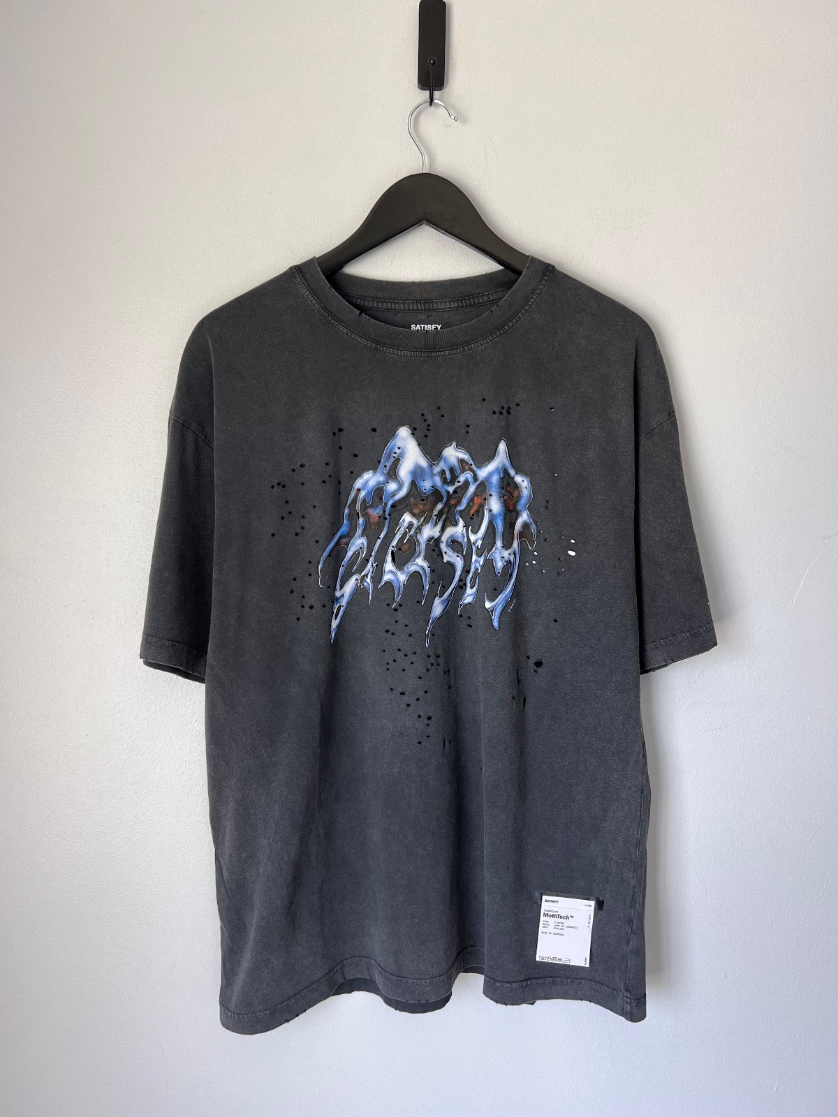 Satisfy Running Tee サイズ2 希少】Satisfy running Tシャツ black 2サイズ - メルカリ