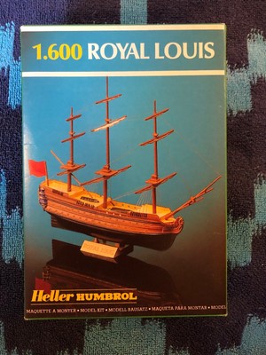 Rare Heller Humbrol Royal Louis 1:600 80012 Factory Sealed Box