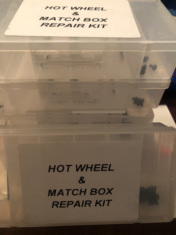 Hot Wheels & Match Box Custom Kit, NOW WITH SELF