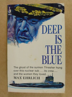 Deep Is The Blue Max Ehrlich vintage paperback