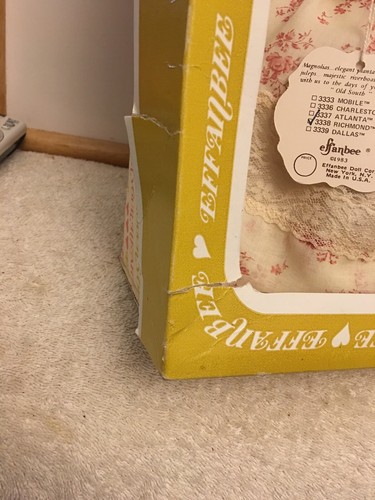 VINTAGE EFFANBEE PRIDE OF THE SOUTH DOLL RICHMOND IN THE BOX