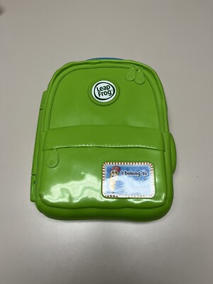 LeapFrog Mr. Pencil's ABC Green Backpack Drawing Board Letter Games