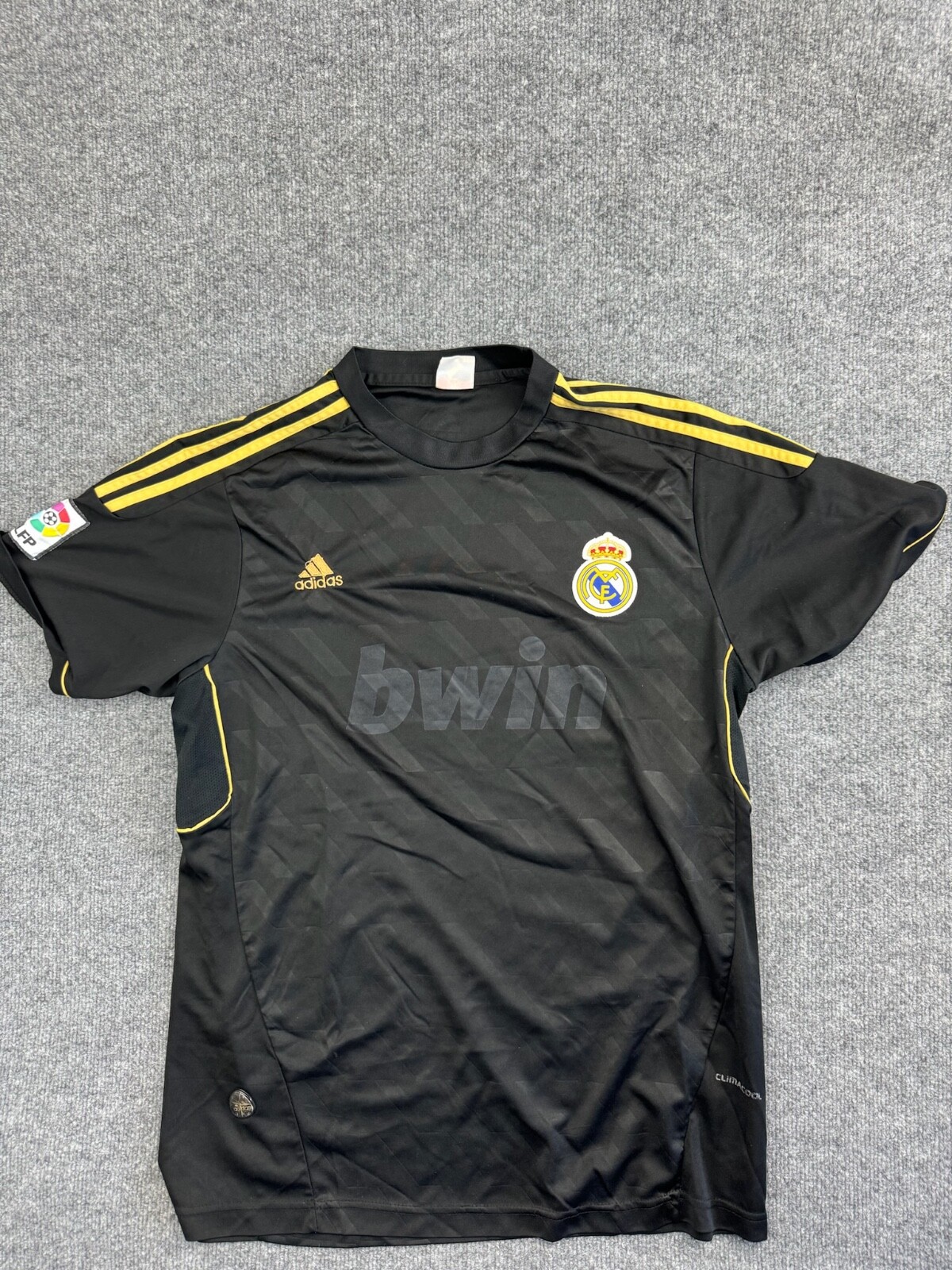 adidas Real Madrid グレーシャツ Lサイズ Adidas Real Madrid T-shirt Soccer Jersey White Woman Size M