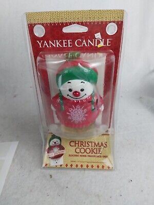 Yankee Candle Christmas Cookie Snowman Electric Plug In Home Fragrance Unit New