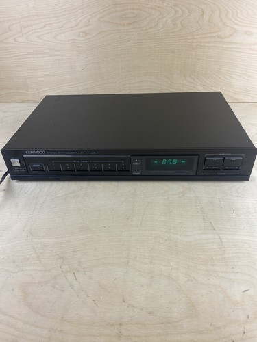 VTG Kenwood KT-42B AM/FM Stereo Tuner Synthesizer 1984 Japan