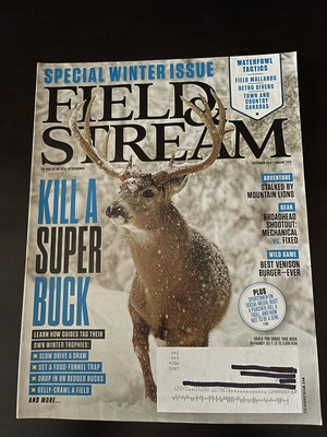 Field & Stream 2014 December/January 2015 How To Kill a Super Buck Magazine