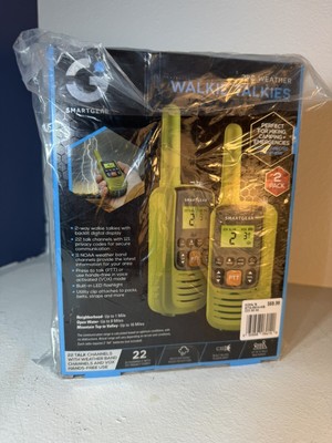 SMARTGEAR 2 Pack Weather Walkie Talkies Up To 16 Miles 2 Way Radios $69.99