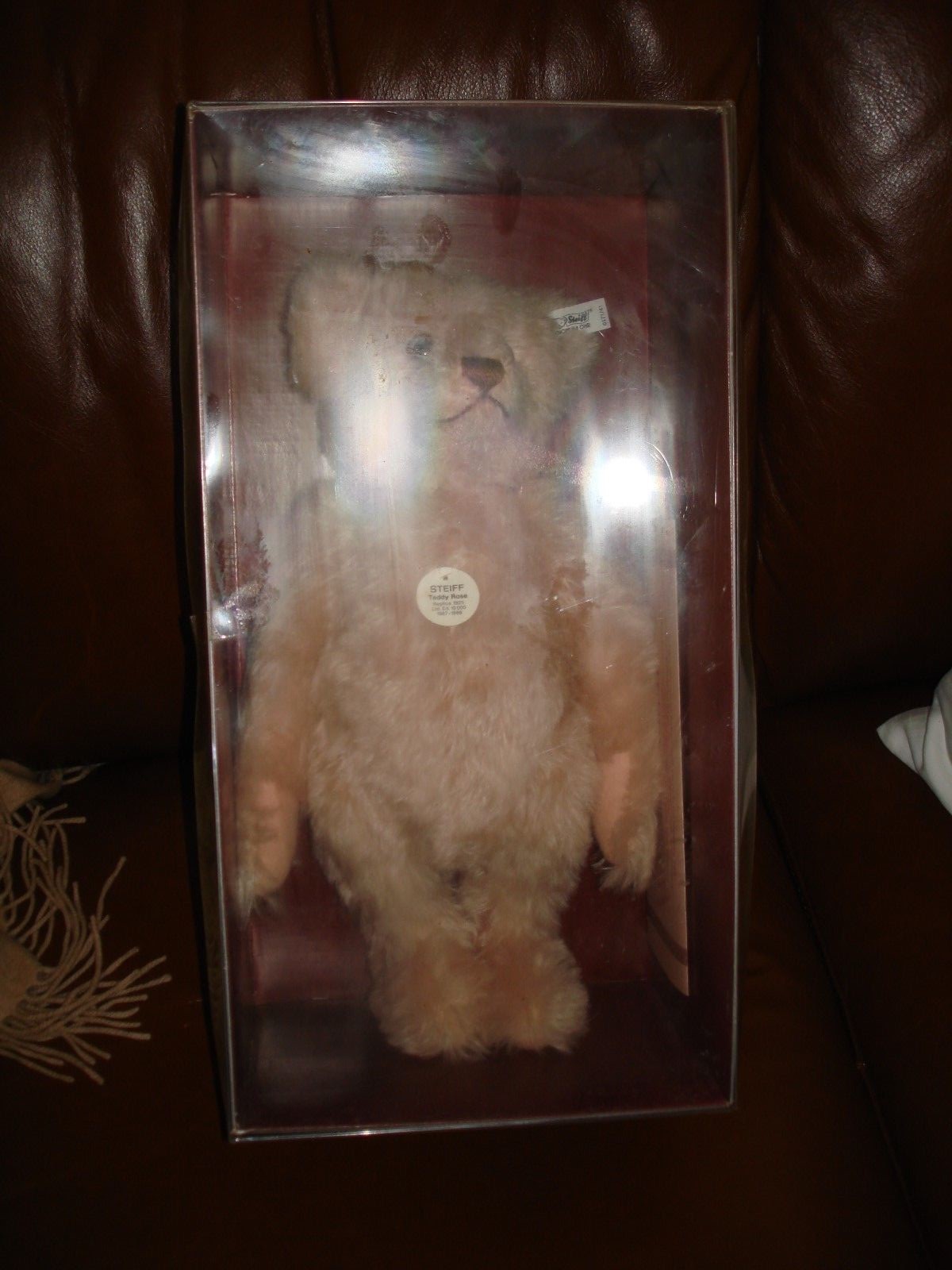 Steiff Teddy Bear Rose 1925 Replica LE Cert-Box 008207 16