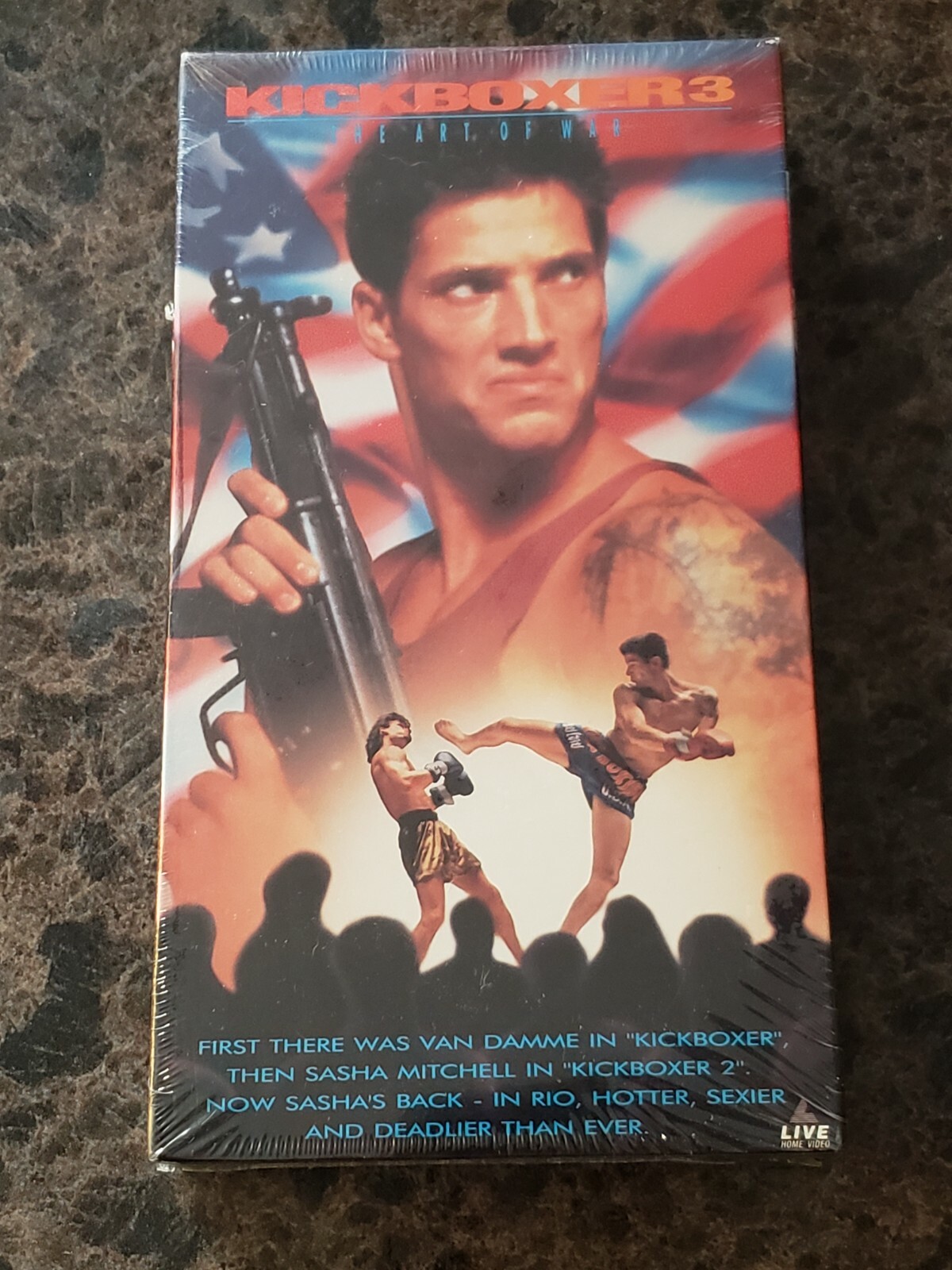 BRAND NEW Kickboxer 3 (VHS, 1992) Sasha Mitchell RARE Sealed