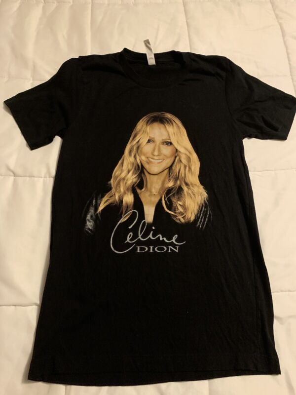 Celine Dion The Colosseum Caesars Palace Las Vegas Concert Shirt Size Small Tour
