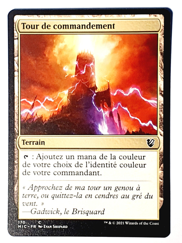Tour De Commandement Command Tower    Mtg Magic Vf