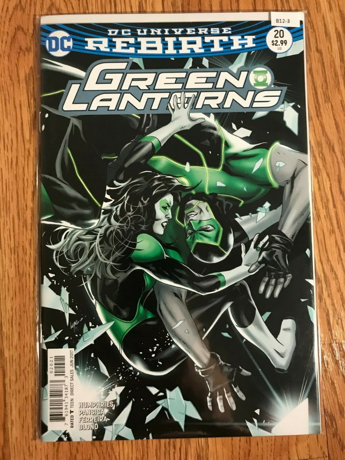 Green Lanterns #20 2017 Variant High Grade 9.2 DC Comic Book