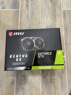 Msi 1660 Super Gaming X GeForce GTX nvidia 6GB GPU