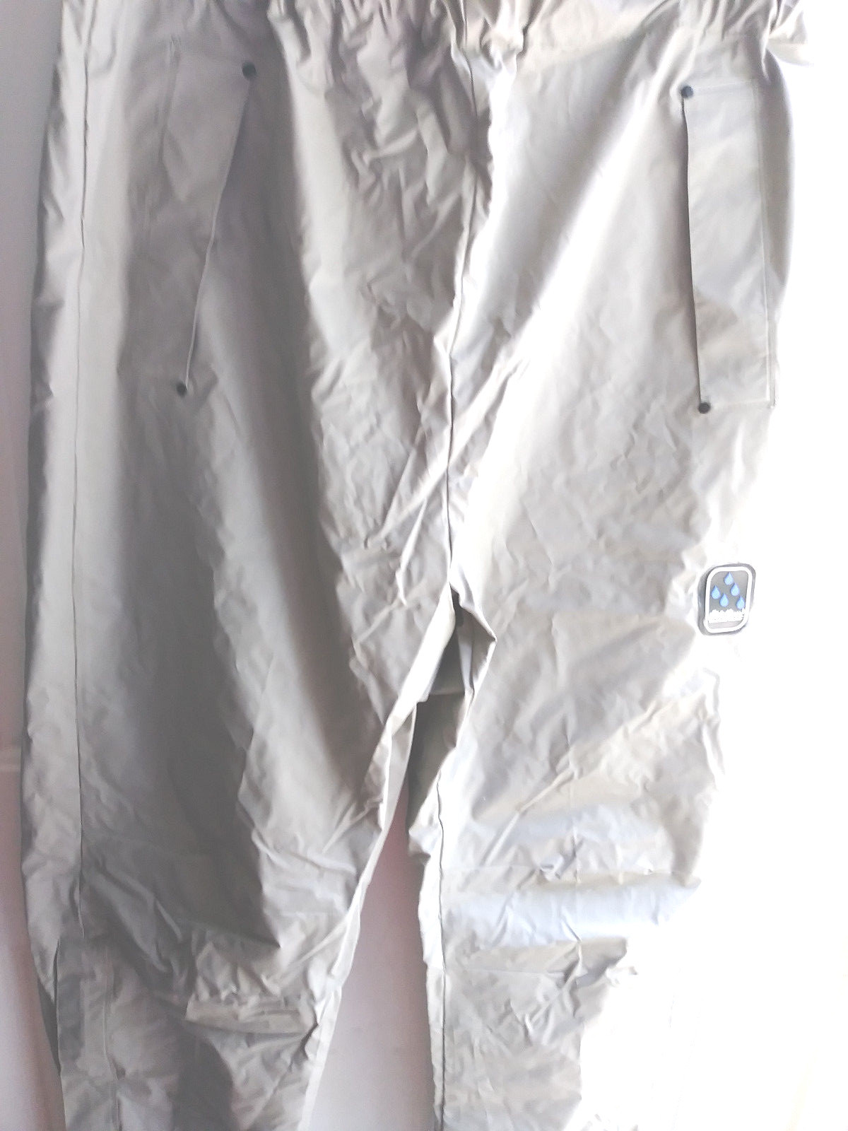 Eddie Bauer Waterproof 2 Piece Suit Unisex Size M  Gray