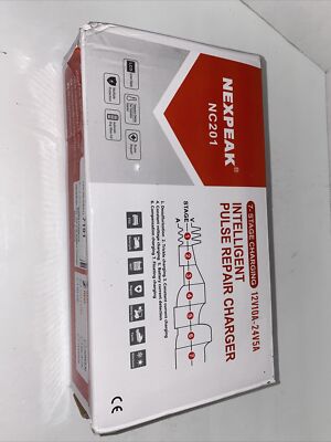 Nexpeak NC201 Intelligent Pulse Repair Charger 12V/24V