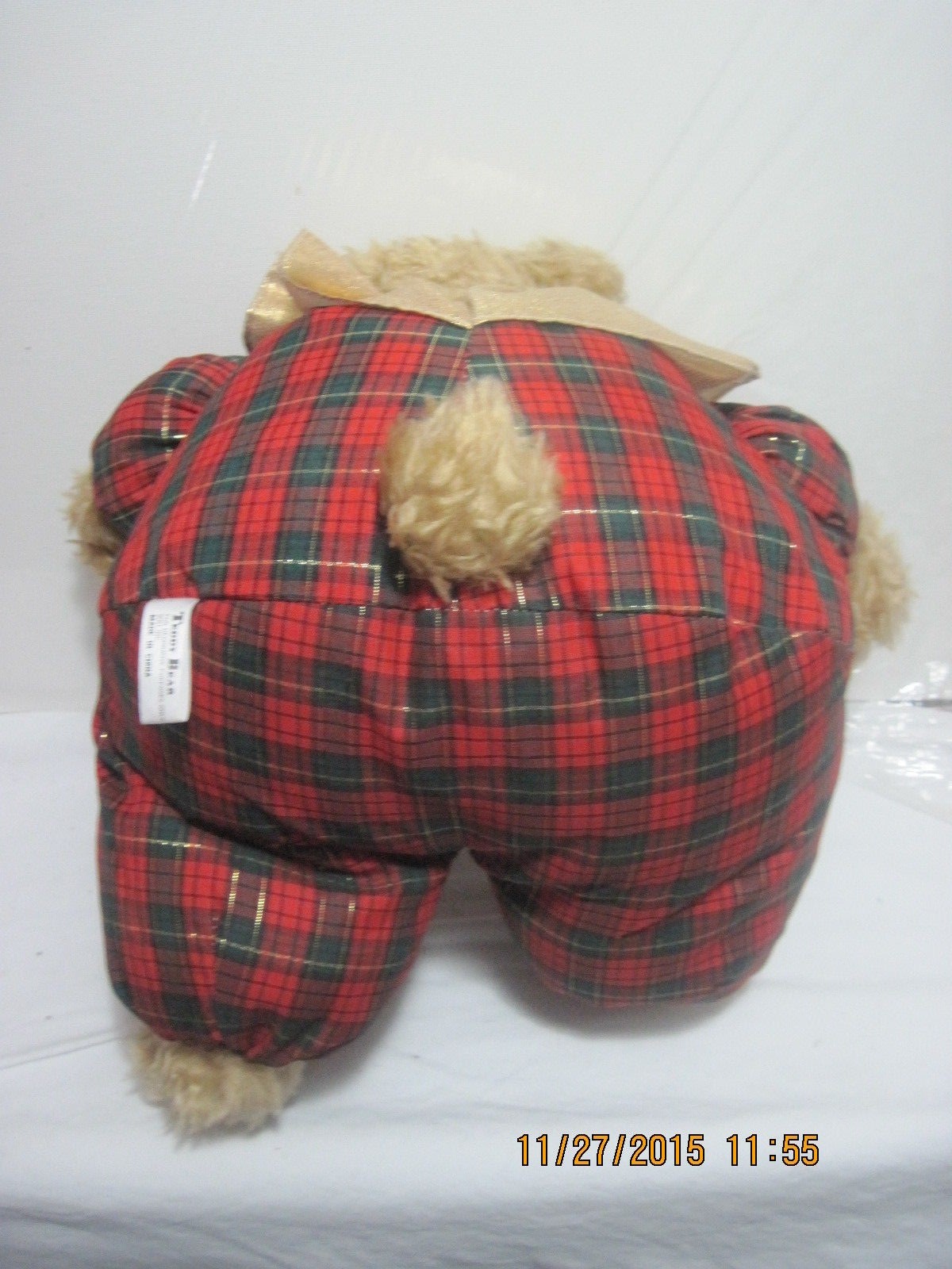 Stuffed Christmas Xmas Teddy Bear