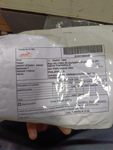 Item photo(s) from verified buyer