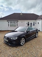 2016 Audi A3 Cabriolet 1.4 TFSI CoD S line Convertible 2dr Petrol S Tronic Euro