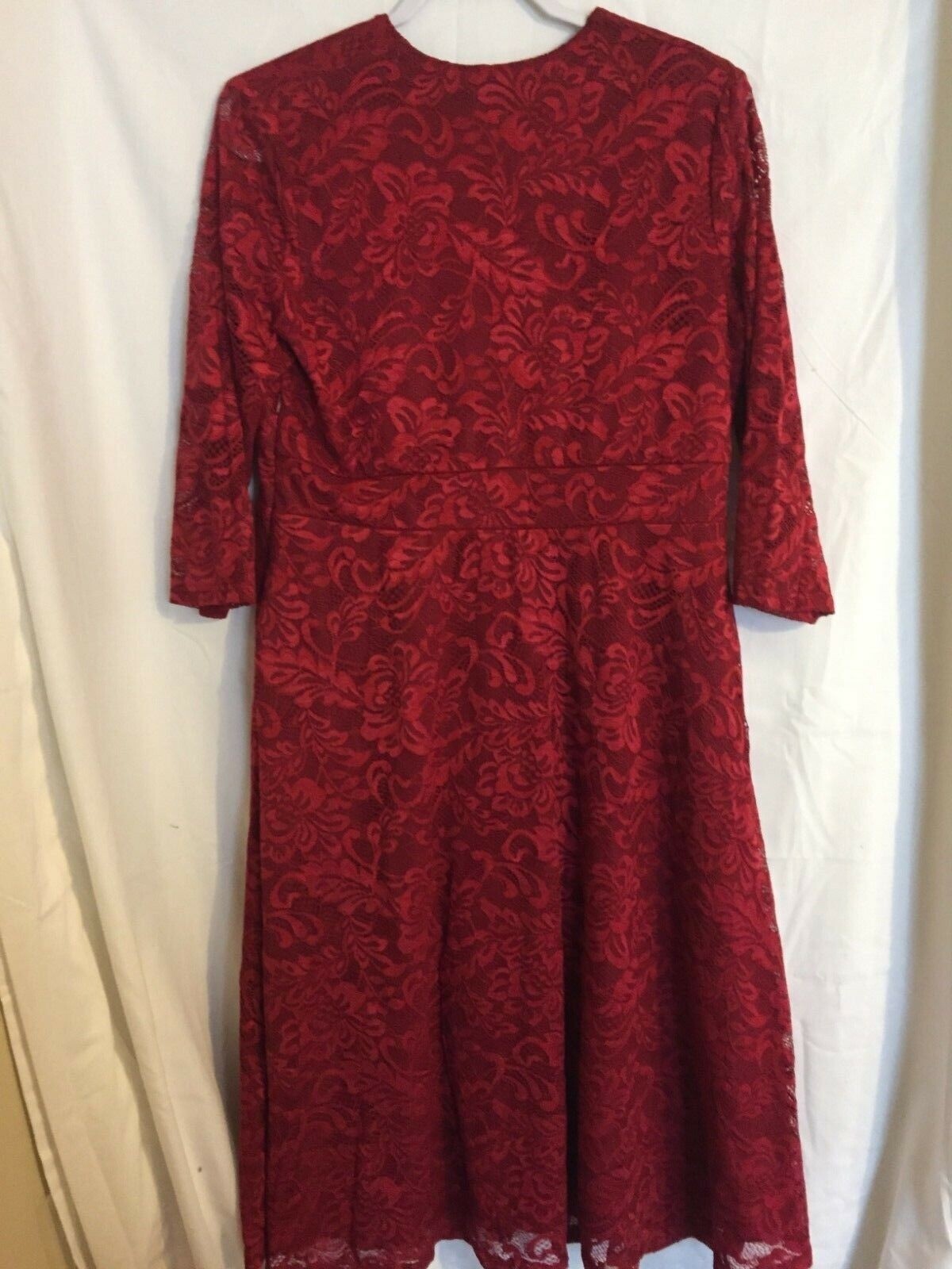 Grapent Women's Lace Mother of the Bride Skater Dress Bridal Wedding 14W NWT