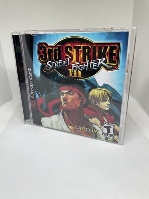 Street Fighter 3 Third Strike Dreamcast Replacement Case - NO DISC