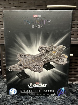 3D Cityscape 3D Puzzle Marvel - S.H.I.E.L.D. Helicarrier (220 Pieces) New 51035
