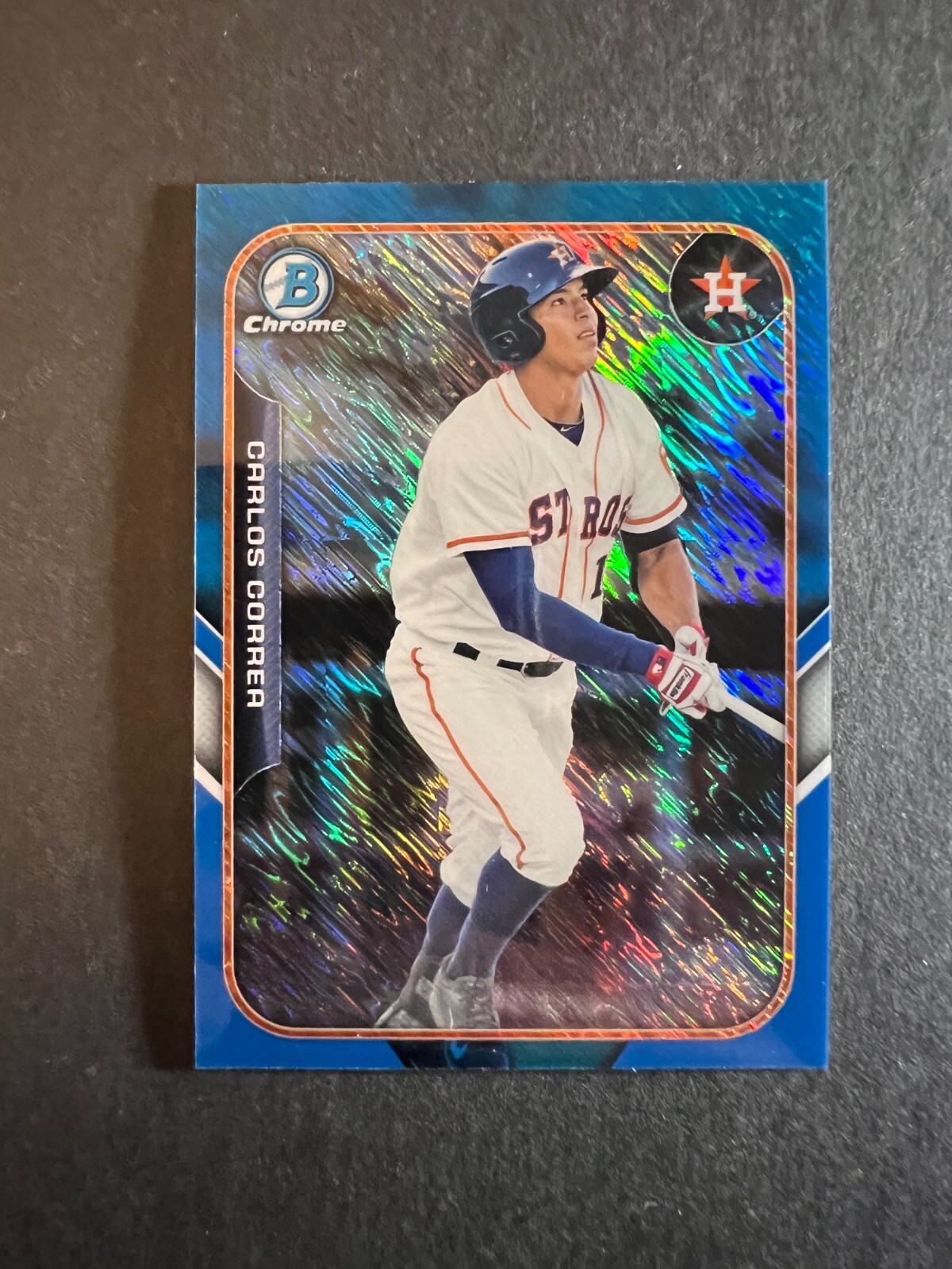 その他 CARLOS CORREA bowman refractor auto 2013 Bowman Chrome Carlos Correa Refractor Auto Autograph