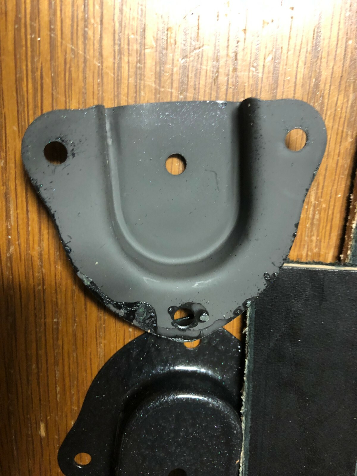 Trunk, Chest & Box--2 Leather Handles 3/16"+ 4-Metal End Caps + Tacks & Nails--K